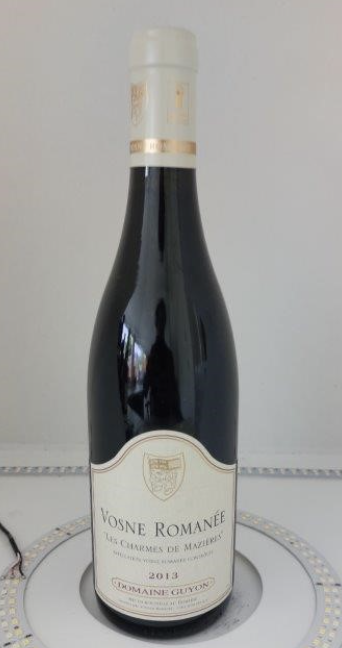 (image for) Domaine Guyon Vosne-Romanee Les Charmes Mazieres 2013 (WAS:$290+)